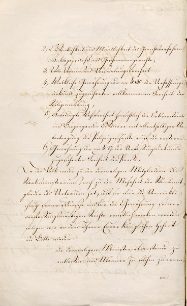 Petition Marburg 13. März 1848