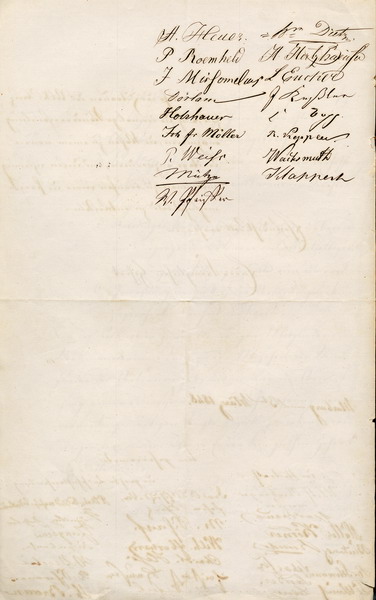 Petition Marburg 13. März 1848