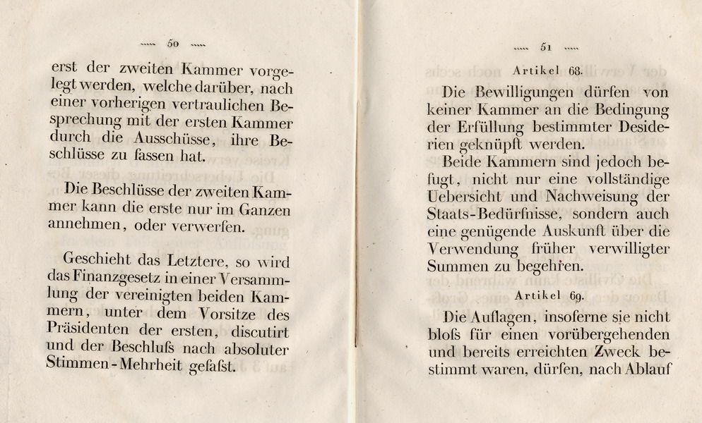 Die Verfassung des Großherzogtums Hessen, Titel 8: von den Landständen, Art. 51 - 101 , 1822