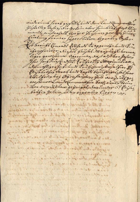 Bericht des David Gottschalk Höping über den Raub der Elisabeth-Reliquien aus der Elisabethkirche zu Marburg am 18. Mai 1539