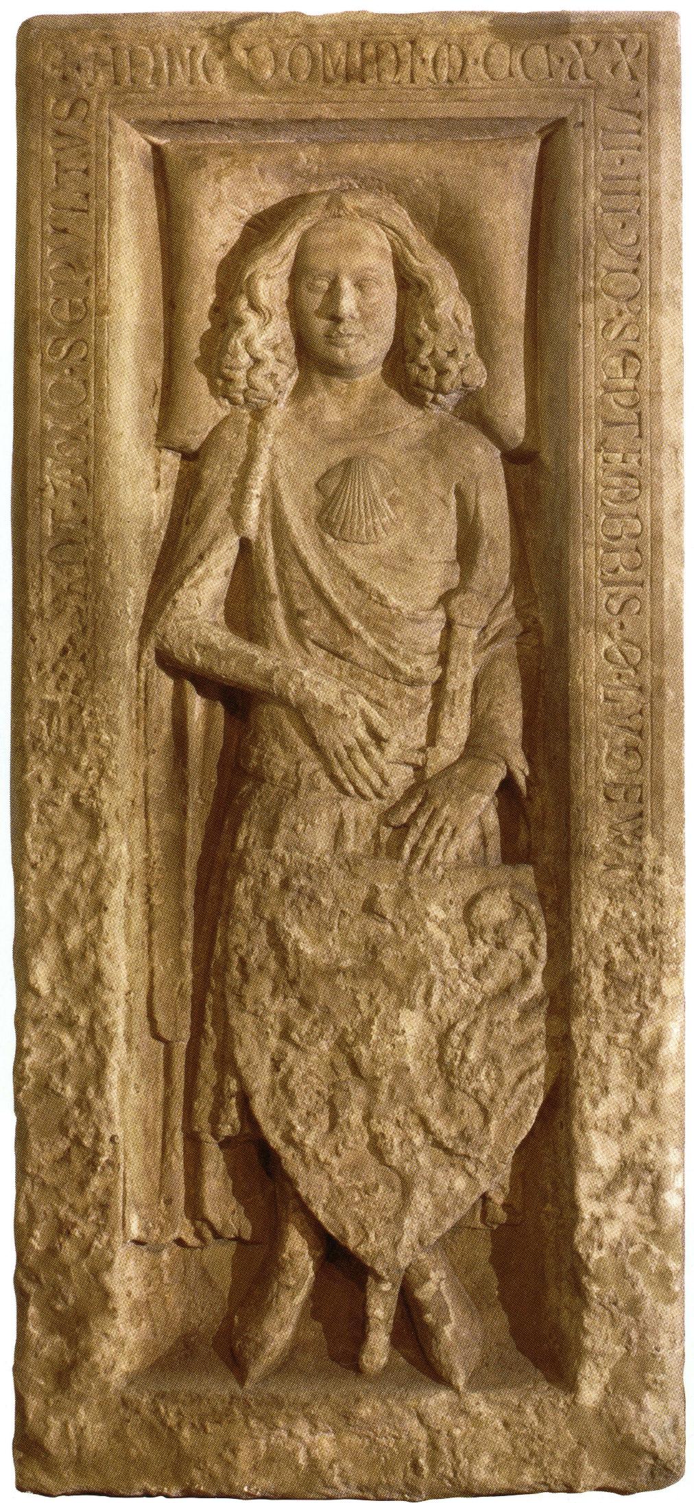 Grabplatte des Landgrafen Ludwig IV. von Thüringen