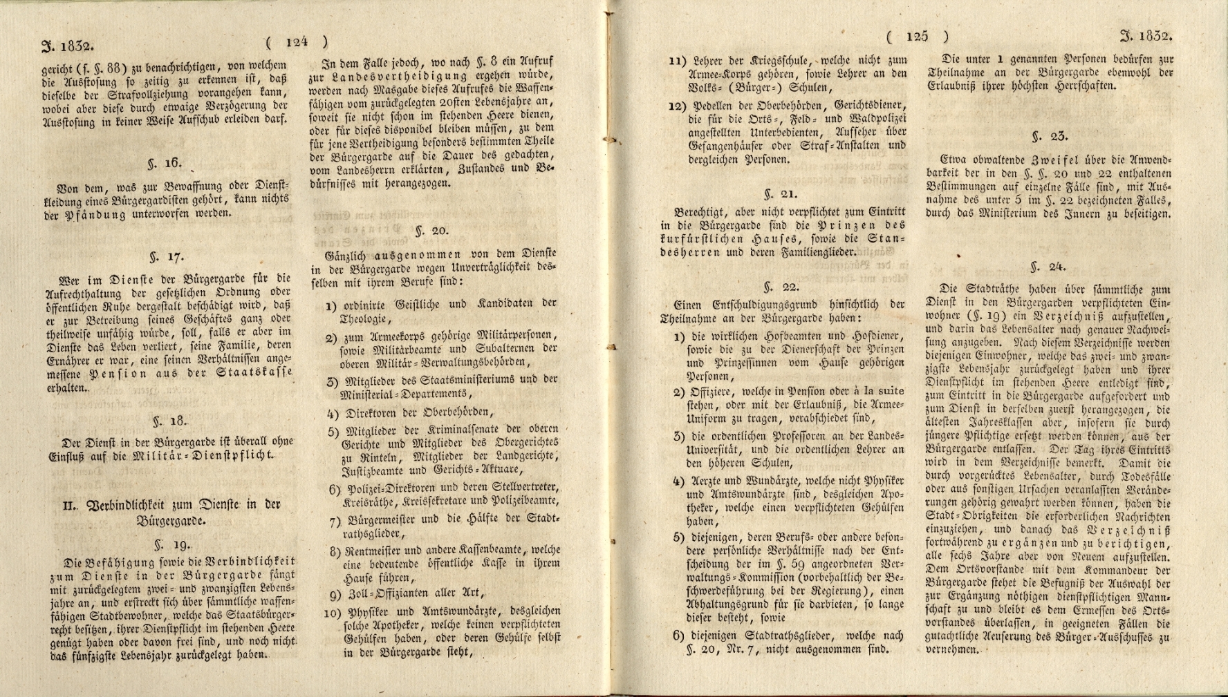 Sammlung von Ausführungsgesetzen zur Verfassung, insbesondere des Wahlgesetzes vom Februar 1831 (Band aus der Kurfürstlichen Bibliothek)