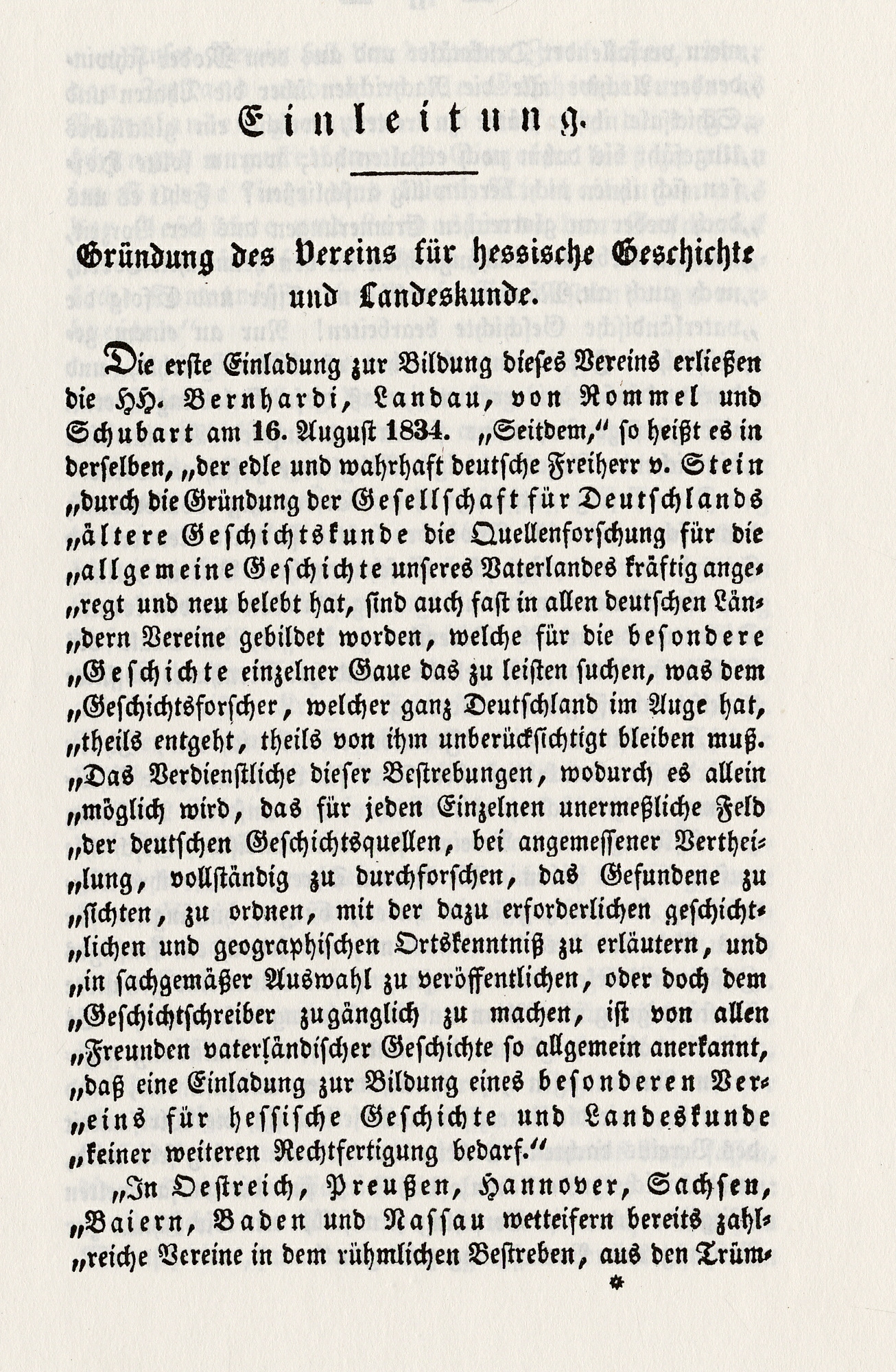 Veröffentlichungen des "Vereins für hessische Geschichte und Landeskunde"