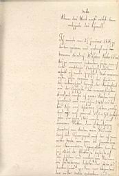 Curriculum vitae (Seite1) - des Prinz Wilhelm von Preußen, dem späteren Kaiser Wilhelm II., 9. Oktober 1876