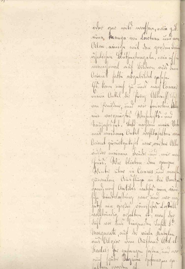 Curriculum vitae (Seite4) - des Prinz Wilhelm von Preußen, dem späteren Kaiser Wilhelm II., 9. Oktober 1876