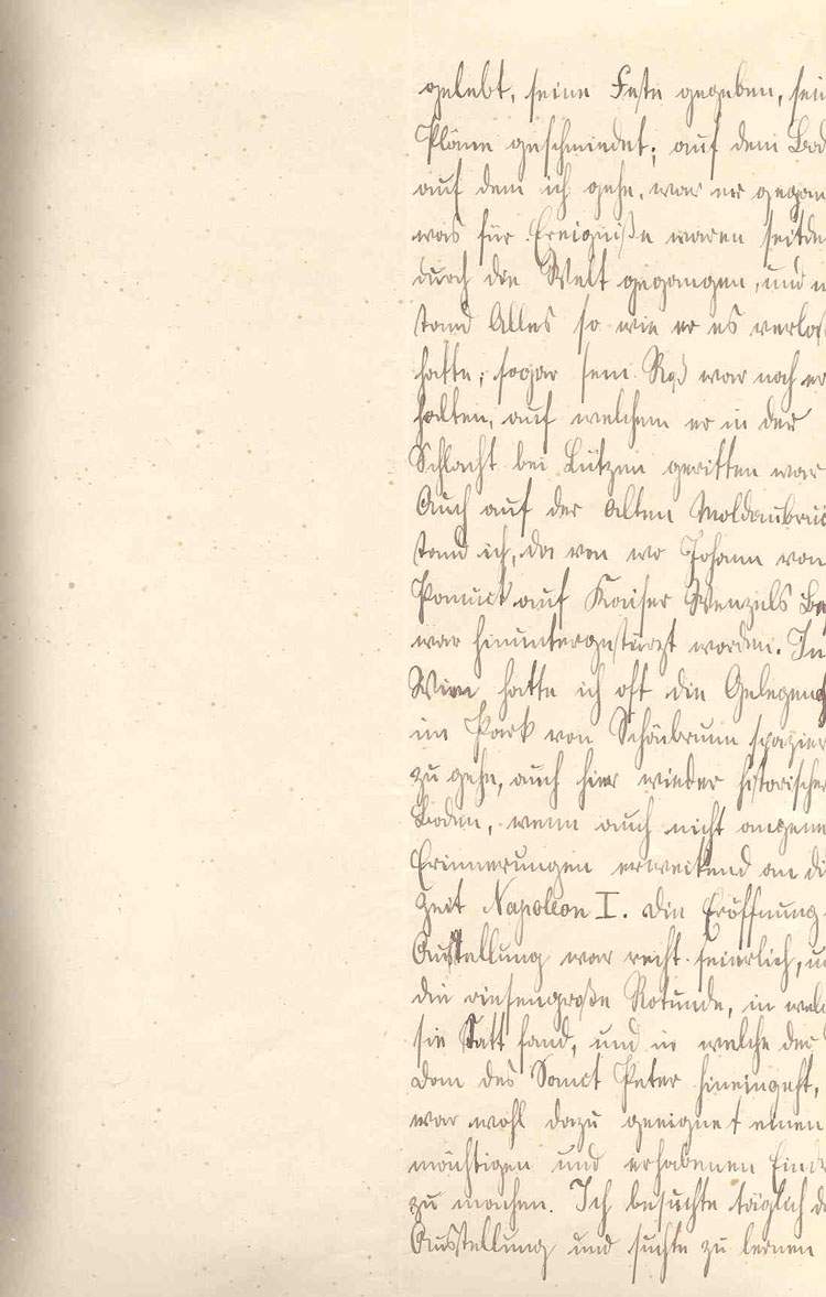 Curriculum vitae (Seite17) - des Prinz Wilhelm von Preußen, dem späteren Kaiser Wilhelm II., 9. Oktober 1876