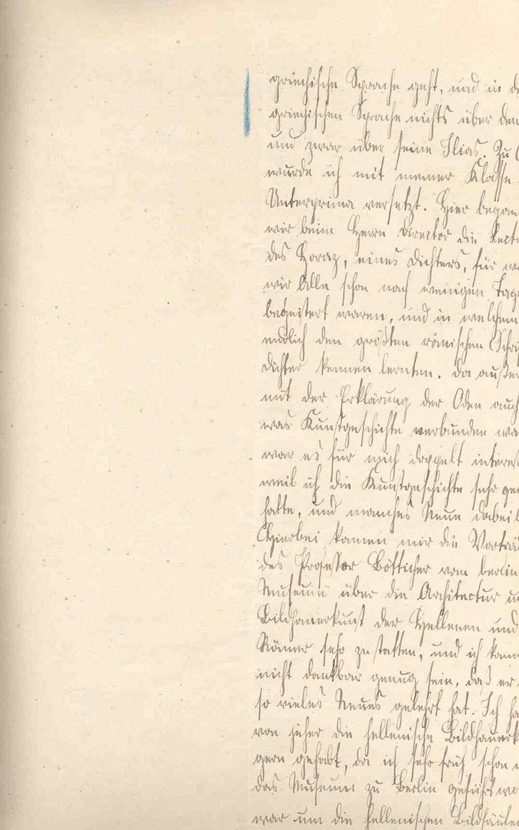 Curriculum vitae (Seite23) - des Prinz Wilhelm von Preußen, dem späteren Kaiser Wilhelm II., 9. Oktober 1876