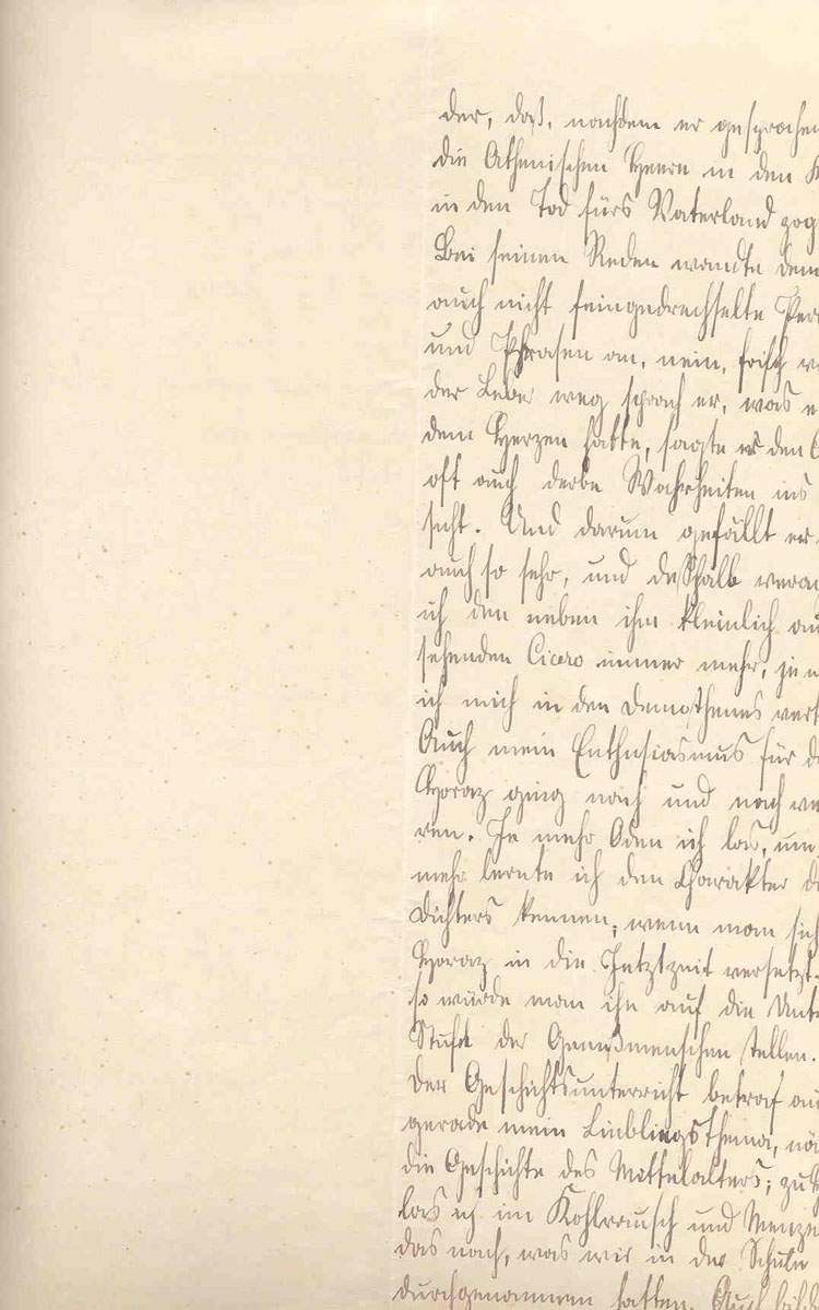 Curriculum vitae (Seite27) - des Prinz Wilhelm von Preußen, dem späteren Kaiser Wilhelm II., 9. Oktober 1876