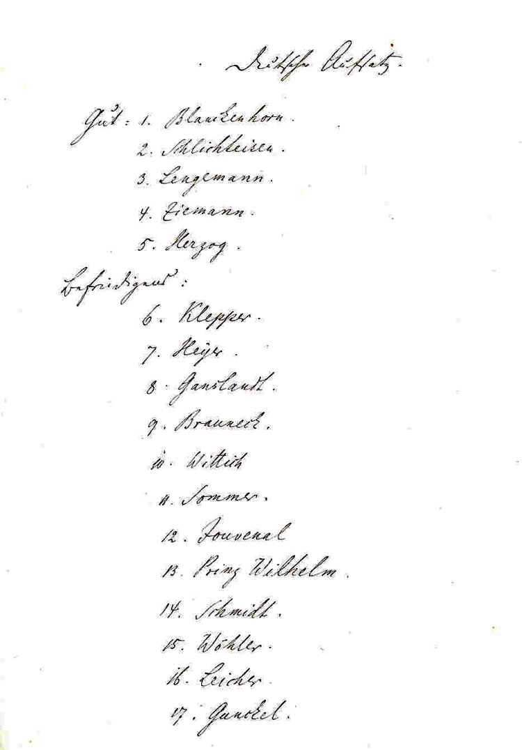 Abituraufsatz Deutsch - des Prinzen Wilhelm von Preußen, dem späteren Kaiser Wilhelm II.,1876