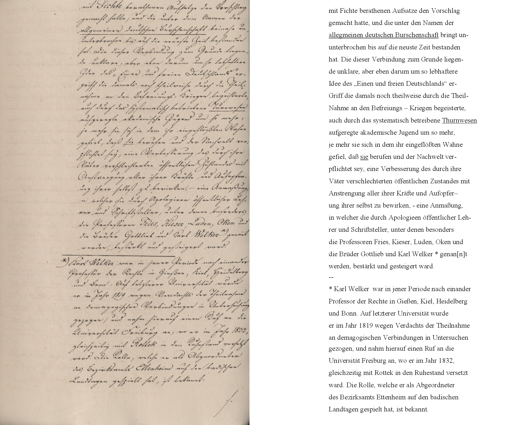 Uebersicht der revolutionären Umtriebe in Deutschland vom Jahr 1810 bis 1830. (§ 1) II