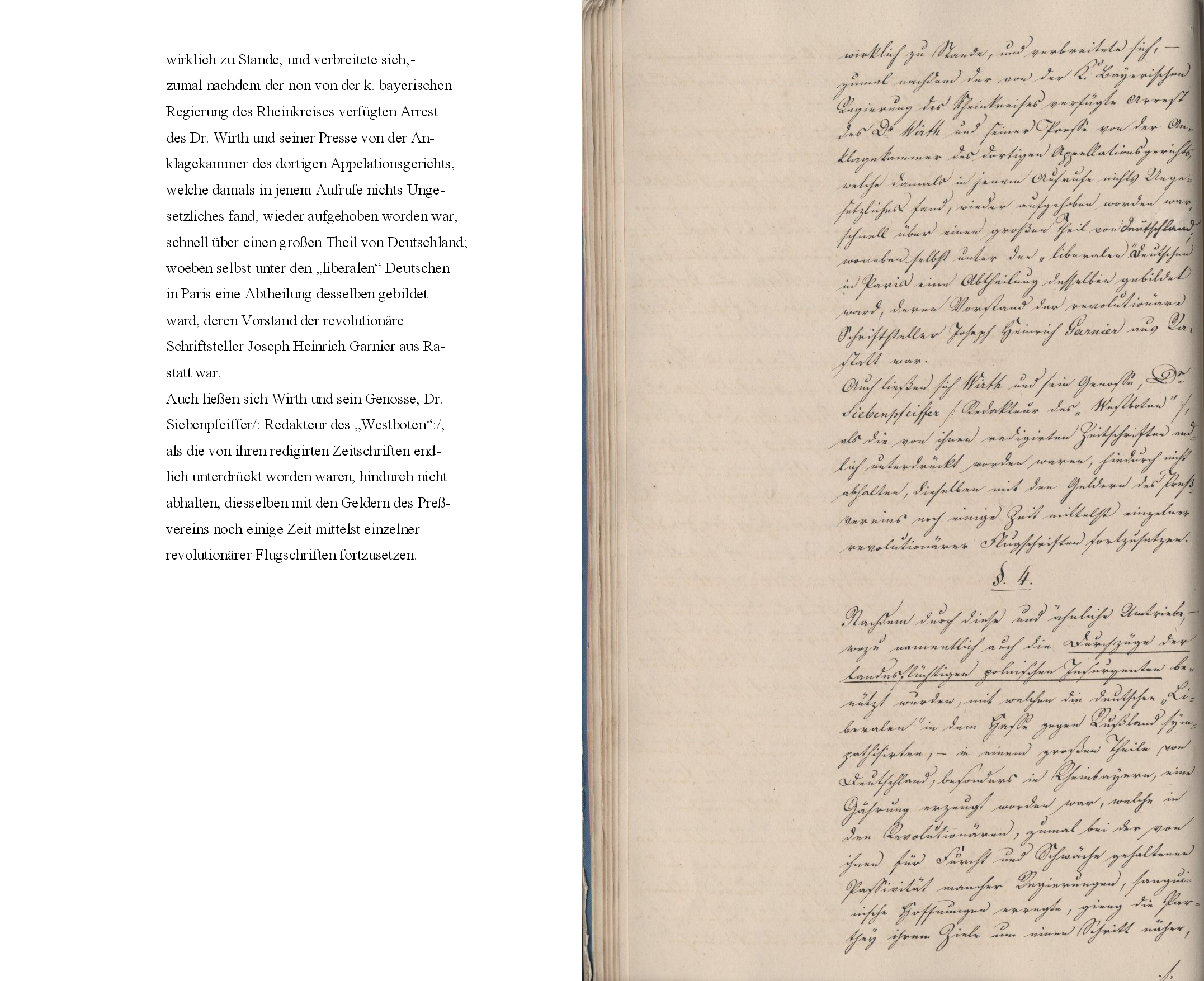 Mißbrauch der Presse. Preß- und Vaterlands- Verein. (§ 3) III