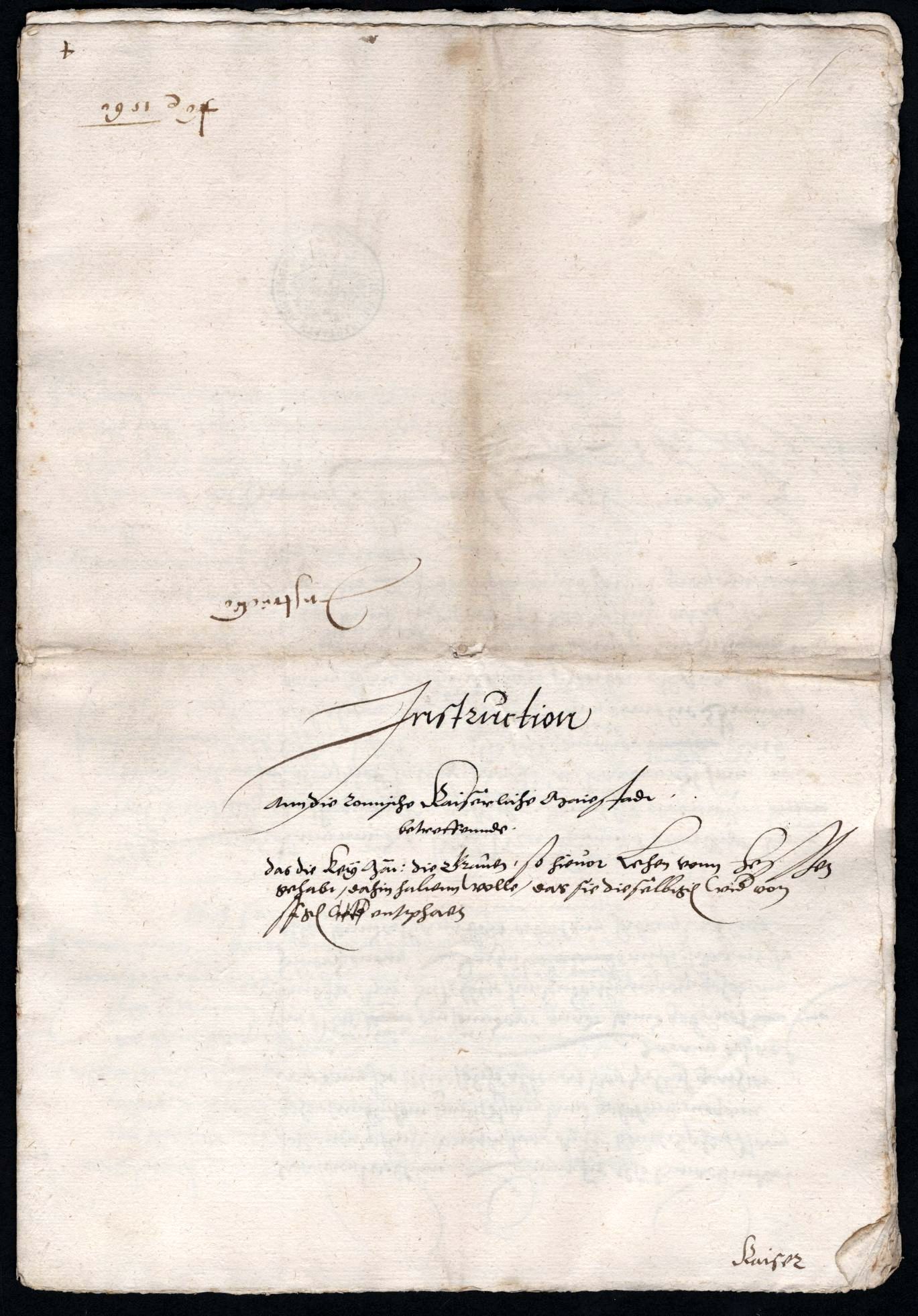 Kopien von kaiserlichen Mandaten an westfälische Grafen über den Entzug der Landgraf Philipp von Hessen übergebenen Lehen in Westfalen durch Kaiser Karl V, 1547