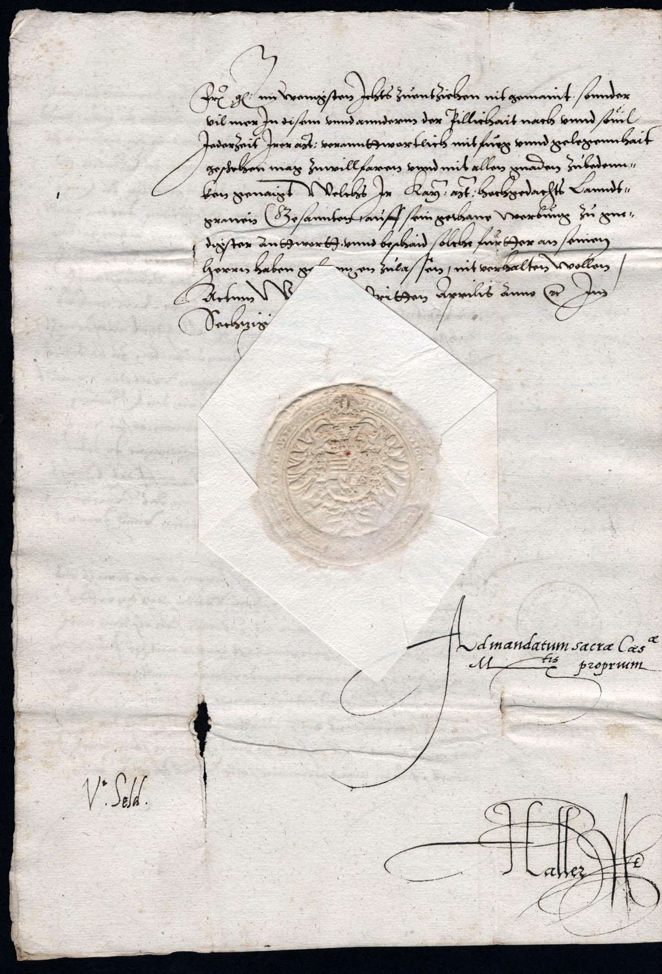 Kopien von kaiserlichen Mandaten an westfälische Grafen über den Entzug der Landgraf Philipp von Hessen übergebenen Lehen in Westfalen durch Kaiser Karl V, 1547
