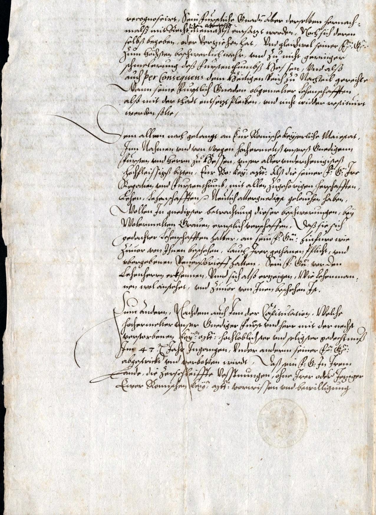 Kopien von kaiserlichen Mandaten an westfälische Grafen über den Entzug der Landgraf Philipp von Hessen übergebenen Lehen in Westfalen durch Kaiser Karl V, 1547