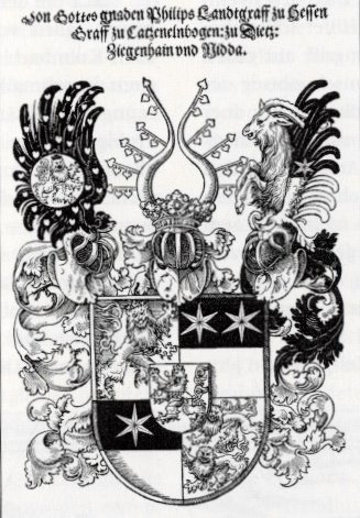 Landgraf Philipp I. von Hessen als Hauptmann des Schmalkaldischen Bundes