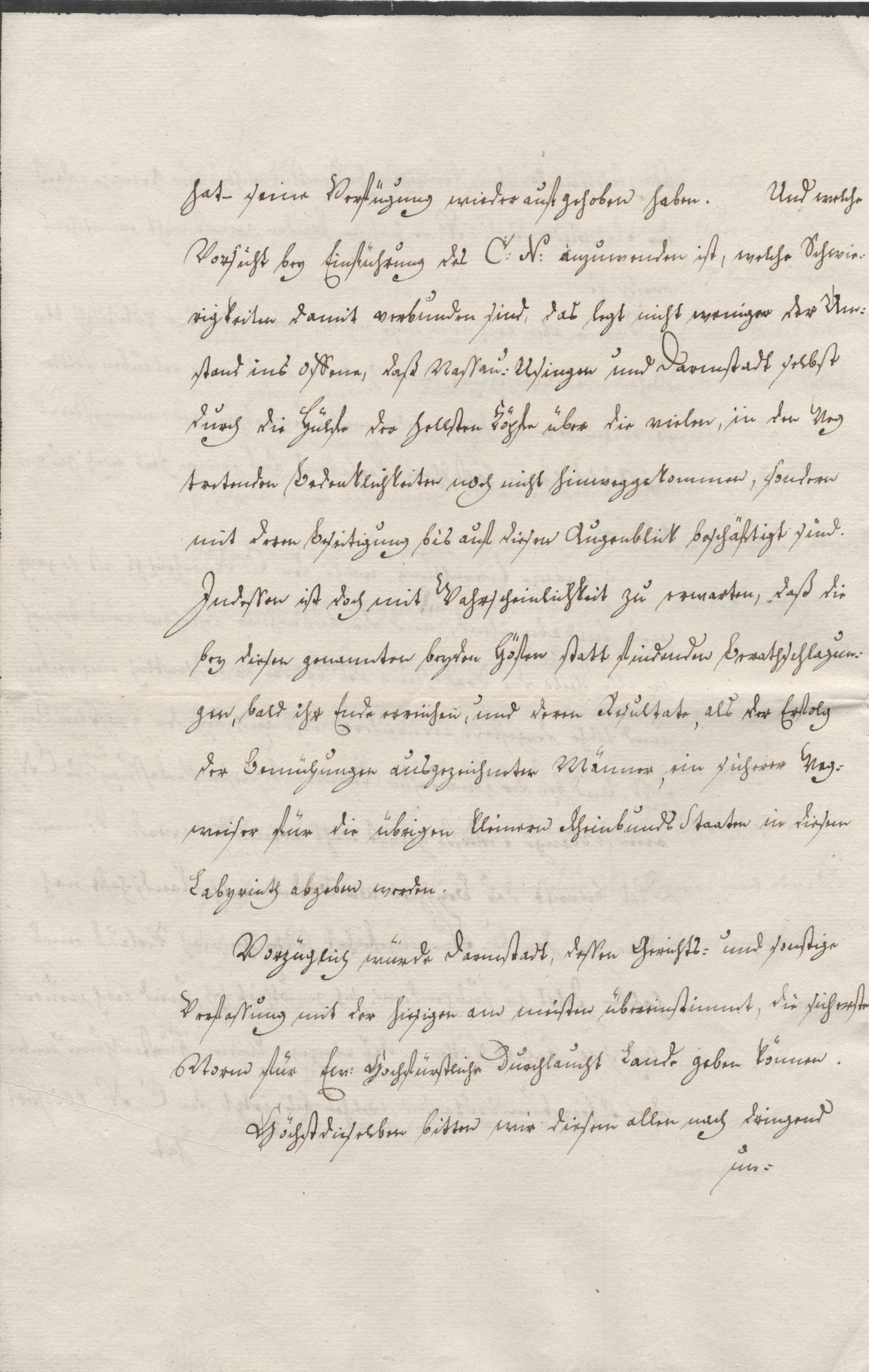 Brieflich geäußerte Bedenken bezüglich der Umsetzung des Code Napoléon als Gesetzbuch des Königreichs Westphalen vom Präsidenten und Regierungsräthe Lewor, vom 04. November 1812.