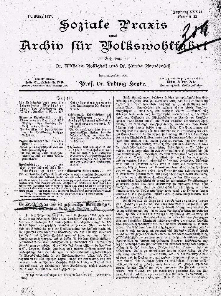 Kritik an der Einrichtung von Erwerbsmöglichkeiten für erwerbsbeschränkte Personen