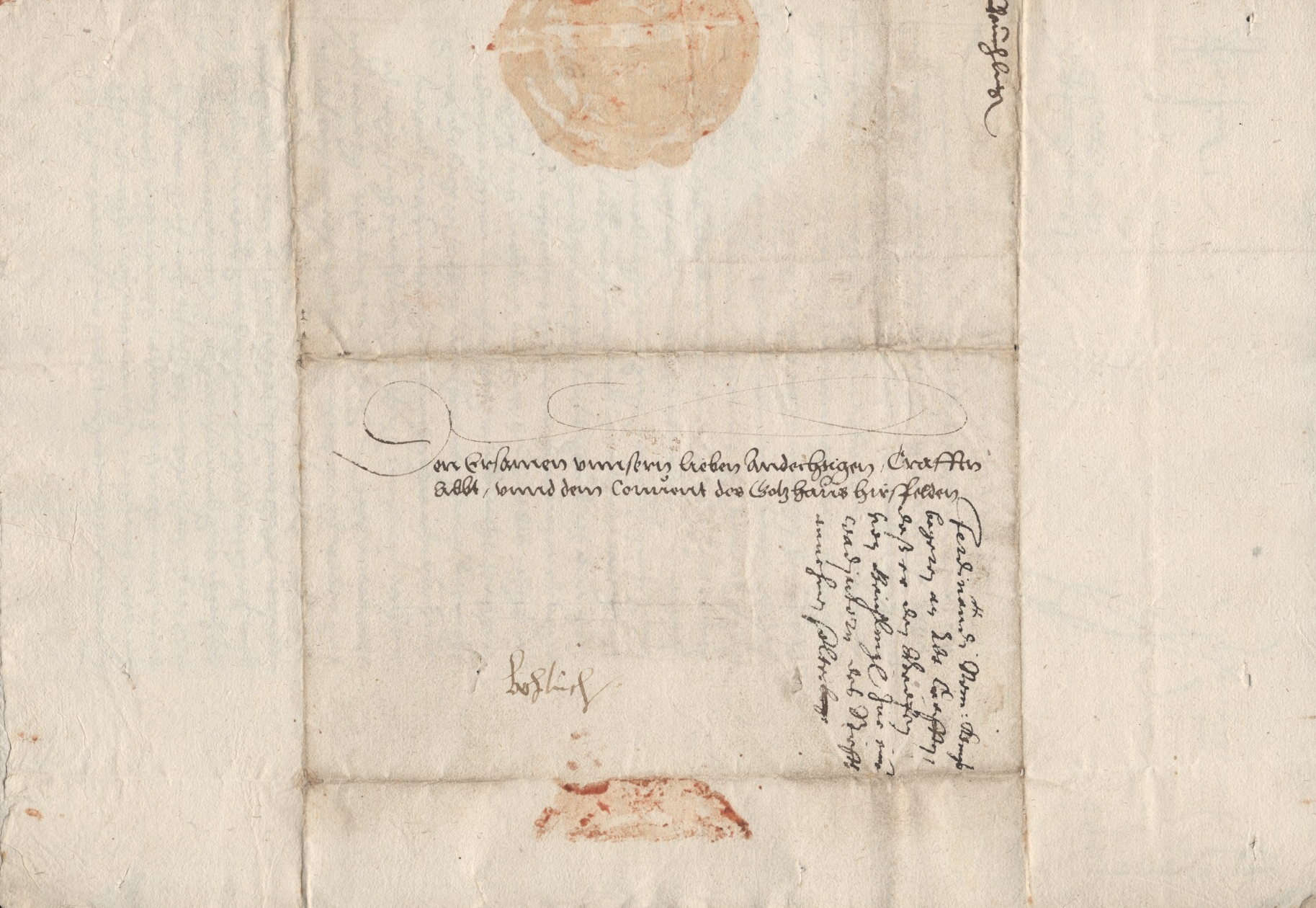 Ernennung des Grafen Friedrich v. Beichlingen, Chorbischofs zu Köln, zum Koadjutor am Stift Hersfeld durch Kaiser Karl V. und König Ferdinand, 1540