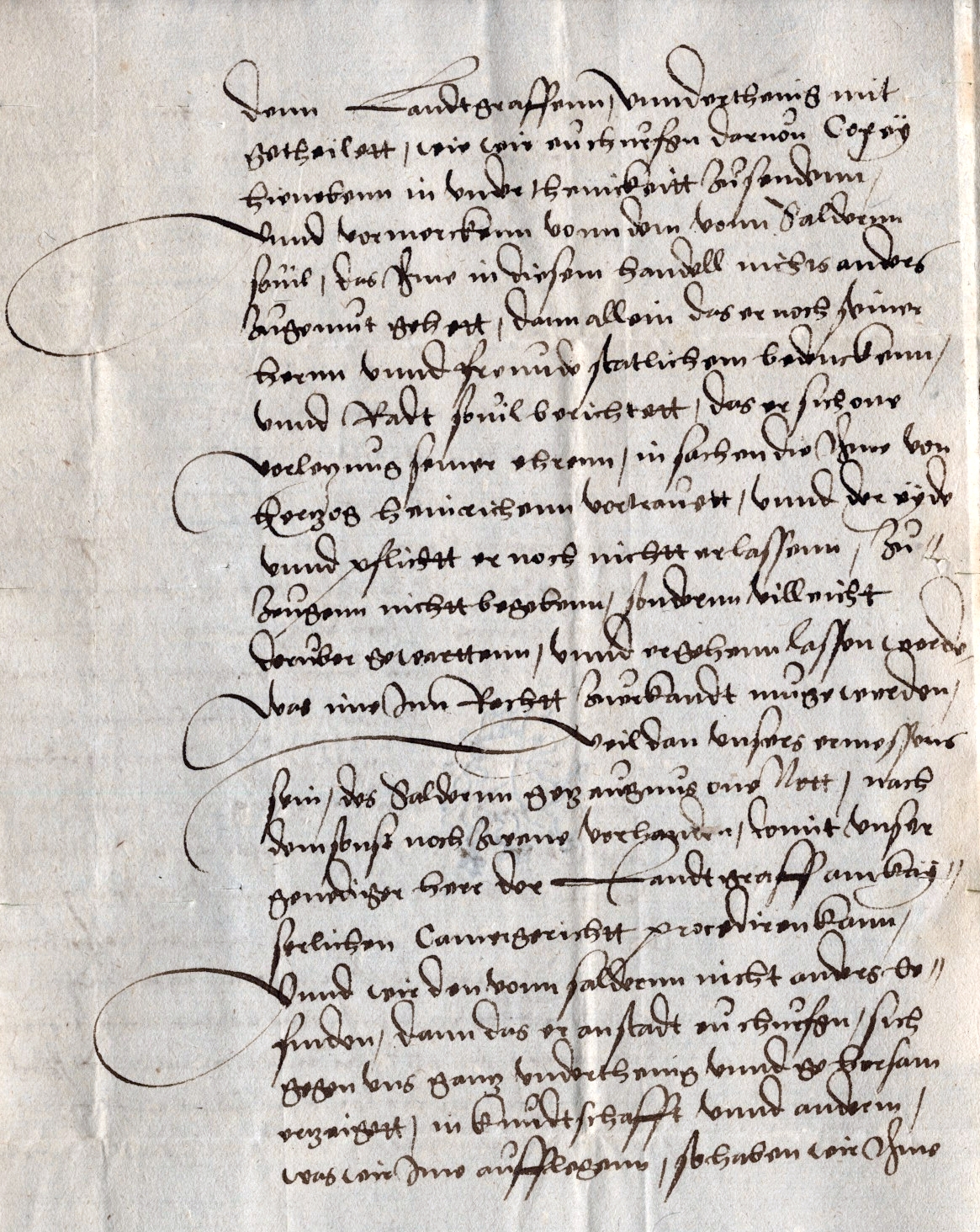 Konflikt des [Amtmanns zu Greene] Burkhard v. Saldern mit Landgraf Philipp wegen seiner Verbindungen zu Herzog Heinrich v. Braunschweig-Wolfenbüttel, 1542