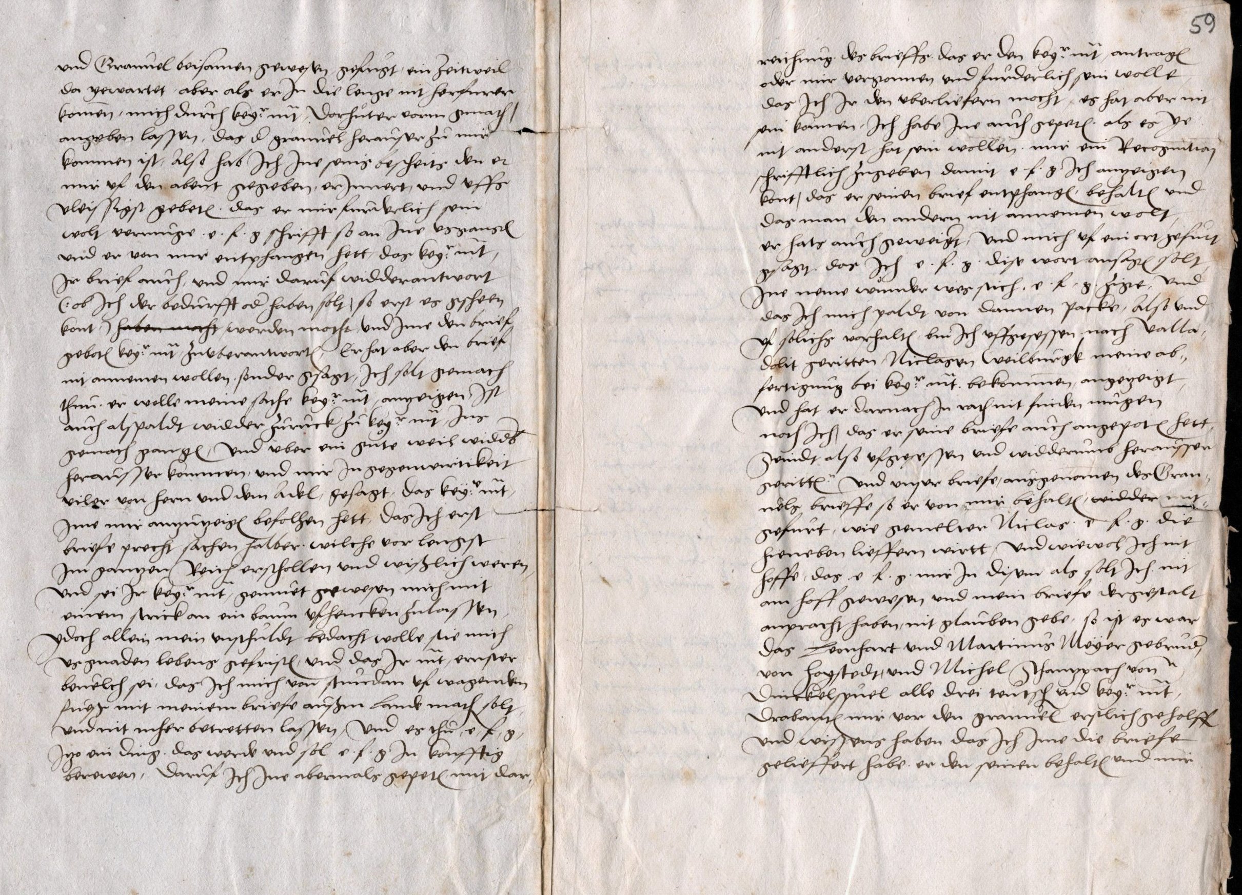 Granvella, Kaiser Karl V. und Landgraf Philipp I.,  vom 20. Juli 1534