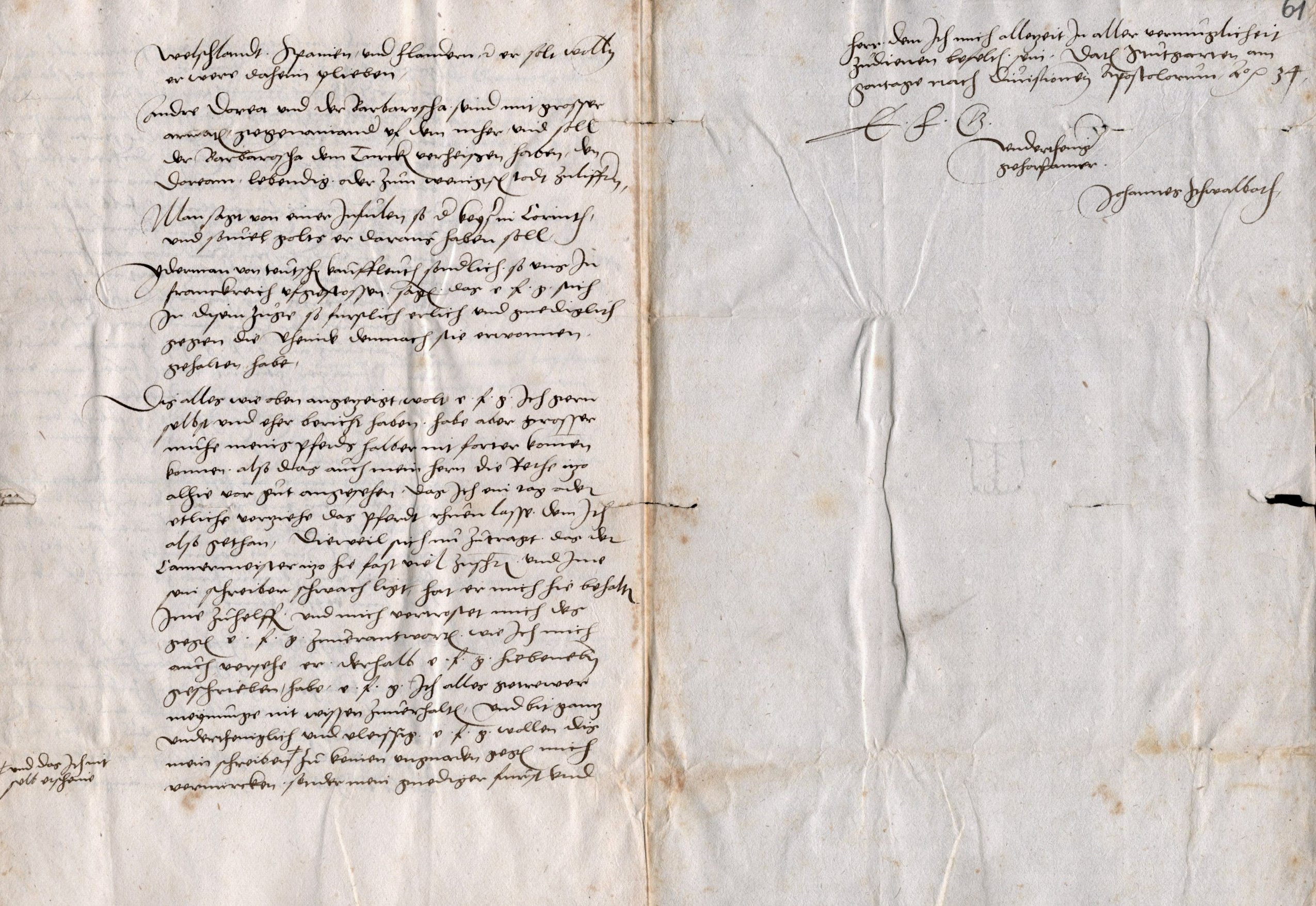 Granvella, Kaiser Karl V. und Landgraf Philipp I.,  vom 20. Juli 1534