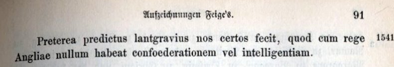 Unterredung des Landgrafen mit dem Kaiser, Regensburg, den 7. Juni 1541