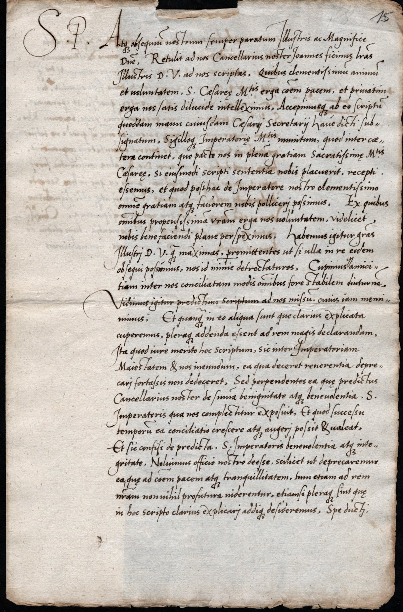 Granvella an Landgraf Philipp I., 7. Februar 1541