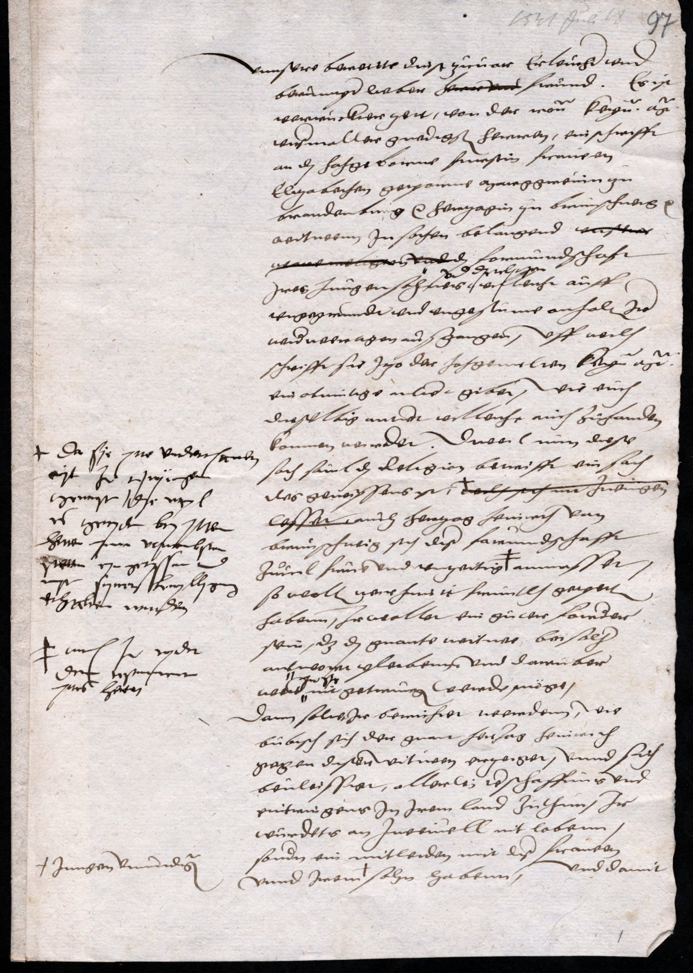 Der Vertrag vom 15. Juli 1541