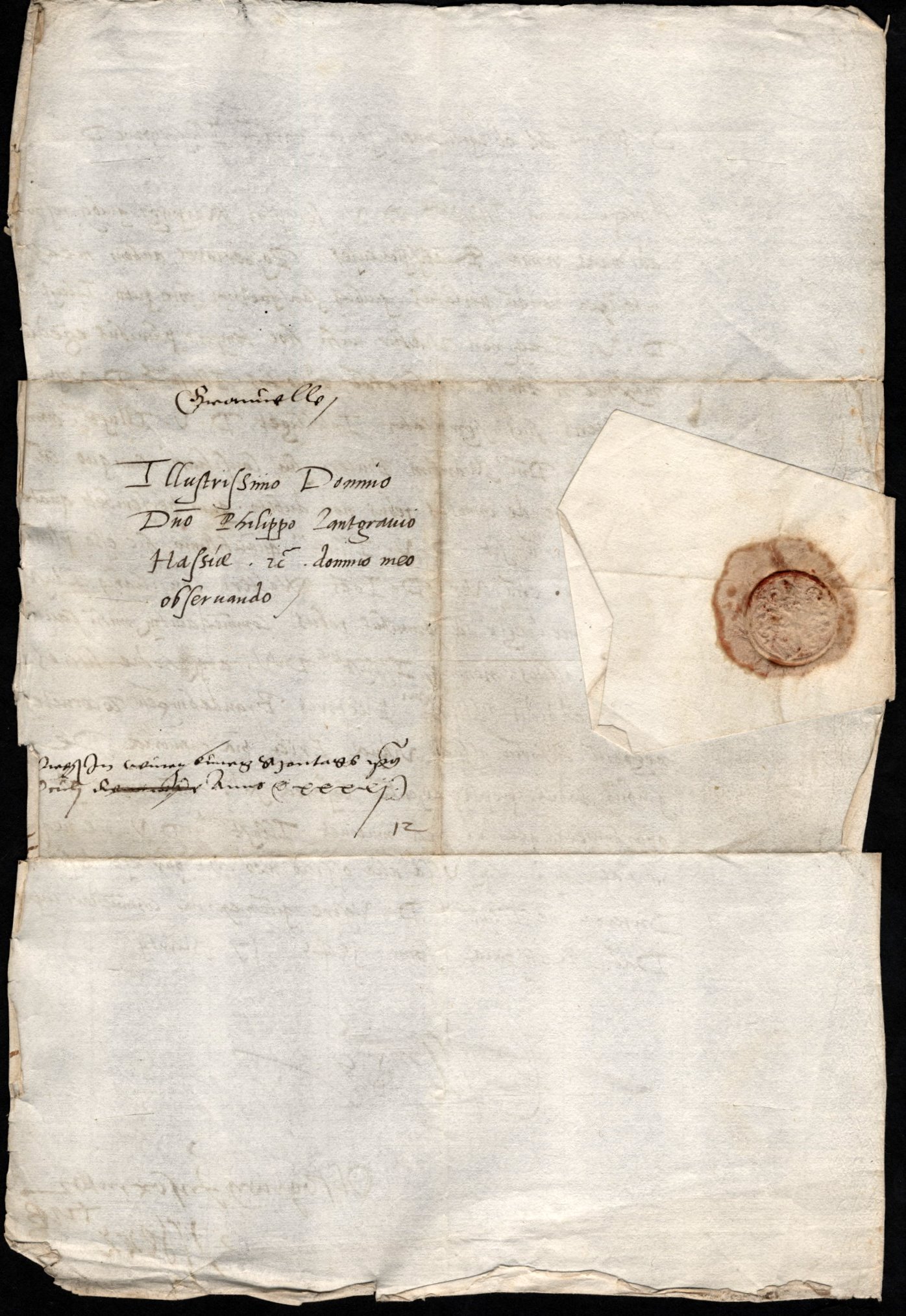 Granvella an Landgraf Philipp I., 20. März 1541