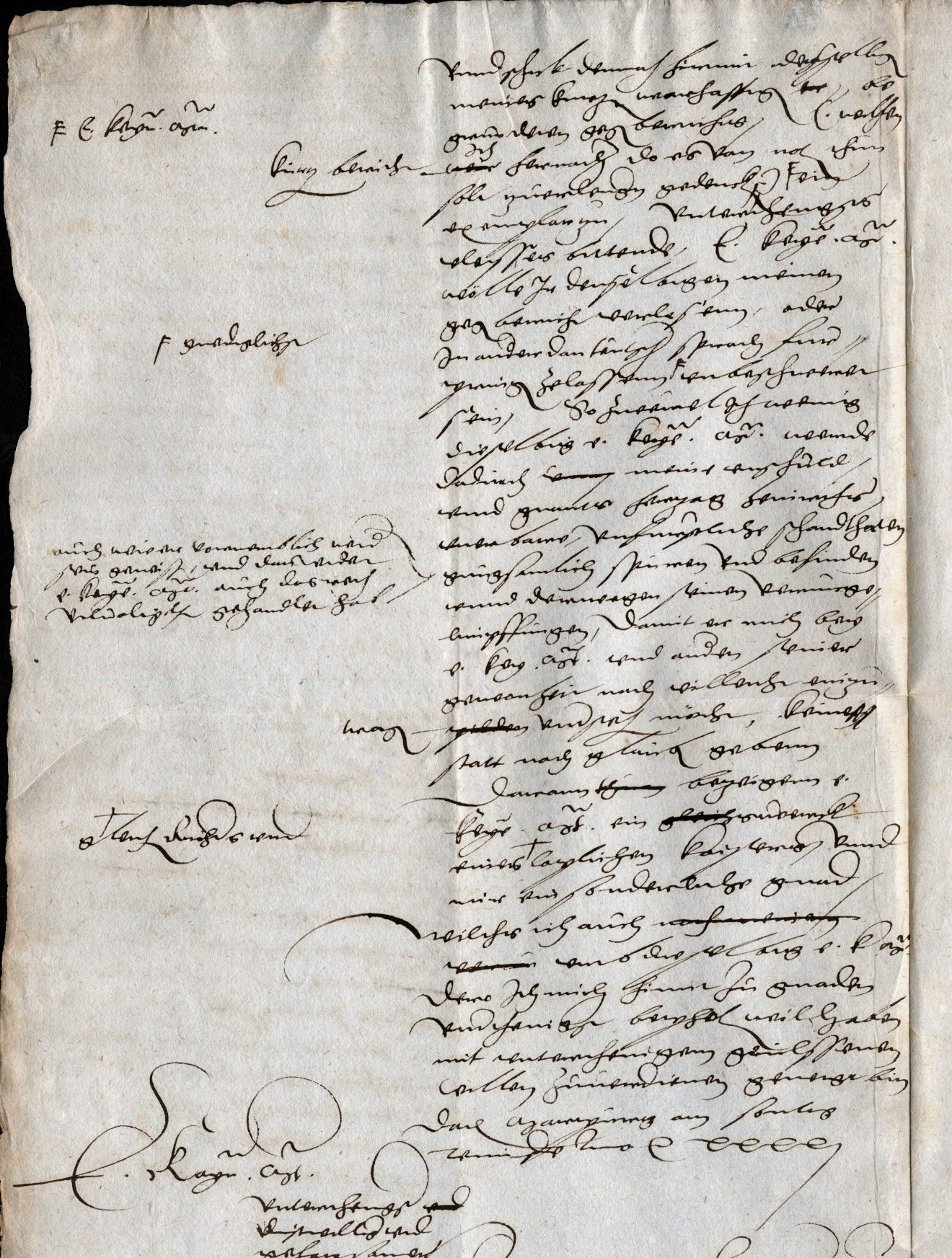 Kaiser Karl V. an das Haus Hessen , 13. März 1541