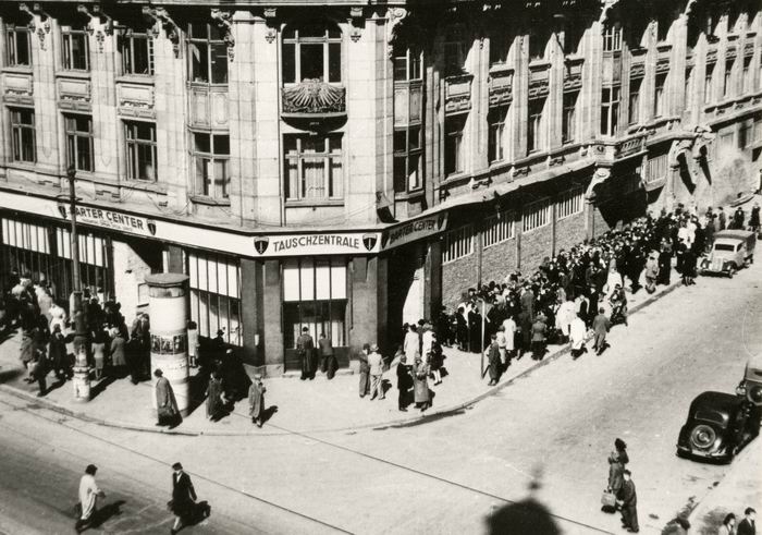 Foto: Tauschzentrale Frankfurt an der Zeil