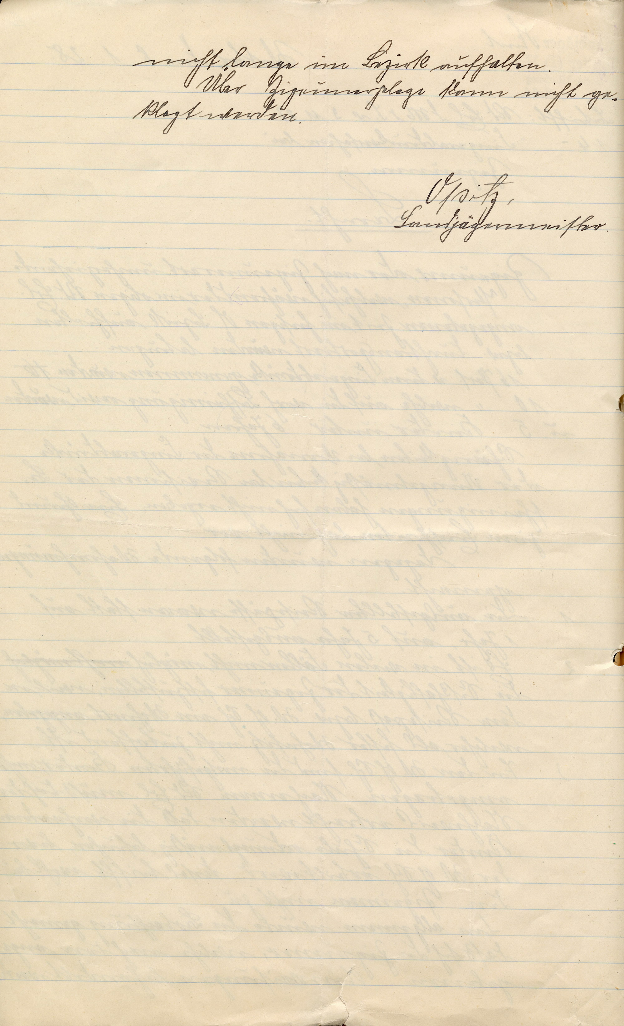 Bericht des Landjägeramtes Wetter an den Landrat in Marburg über die Wahrnehmungen bei der Fingerabdrucknahme bei Sinti und Roma, 8. Januar 1928