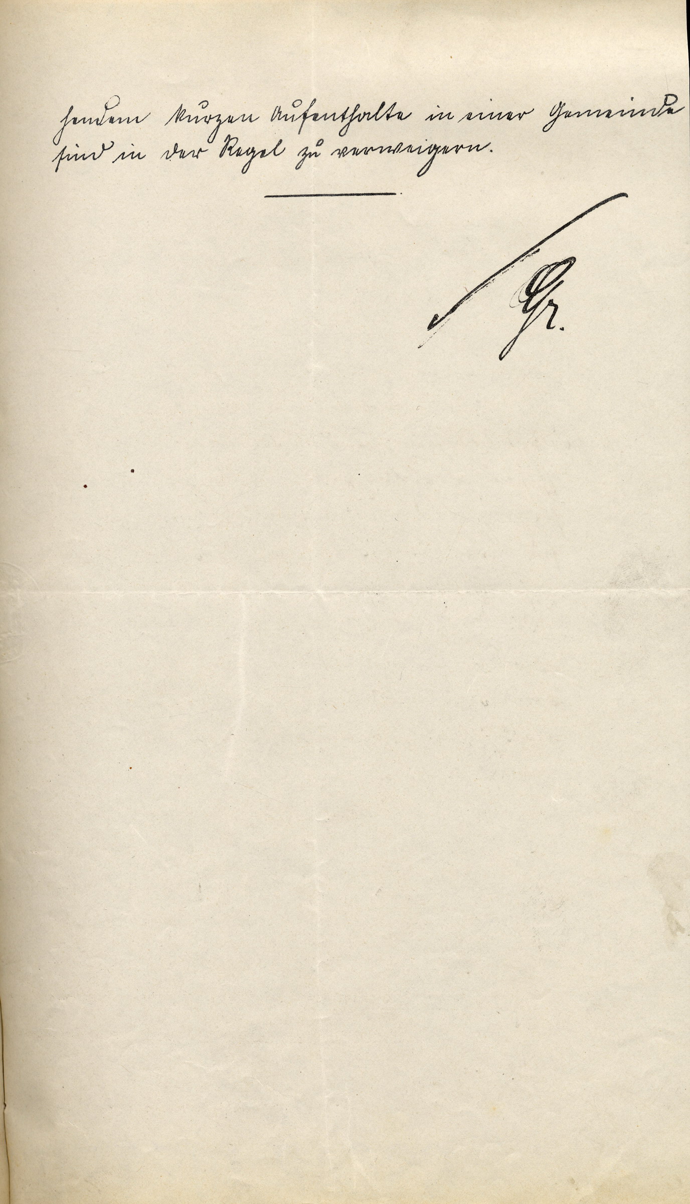 Anlage zur Rundverfügung des Regierungspräsidenten von Kassel mit Grundsätzen zur Erteilung von Wandergewerbescheinen für Sinti und Roma, 26. Oktober 1900