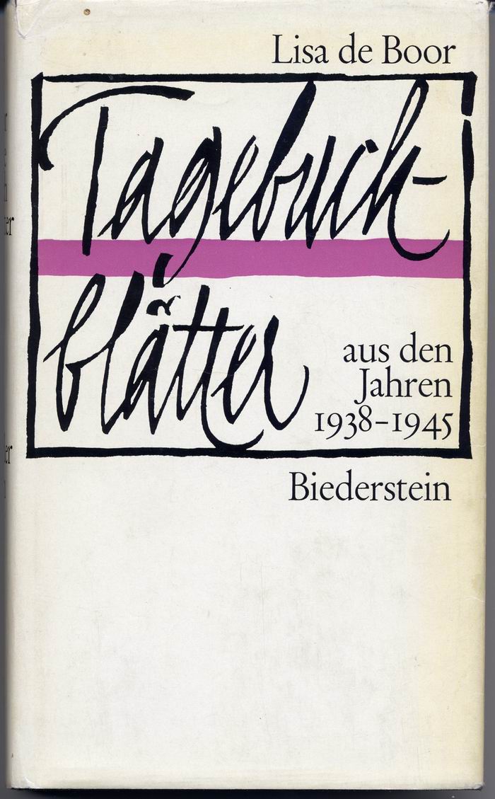 Lisa de Boor, Tagebuchblätter 23. - 28. März 1945: Letzte Kriegstage und Einmarsch der Amerikaner in Marburg