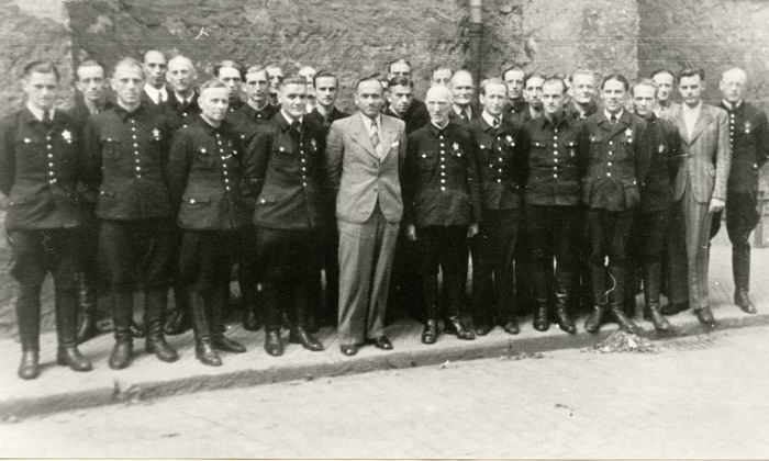 Foto (3/3): Aufstellung der Landespolizei/Gendarmerie