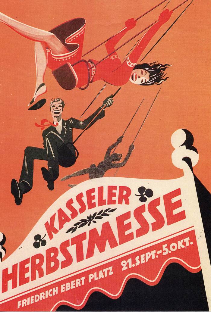 Plakat: "Herbstmesse Kassel", Oktober 1947