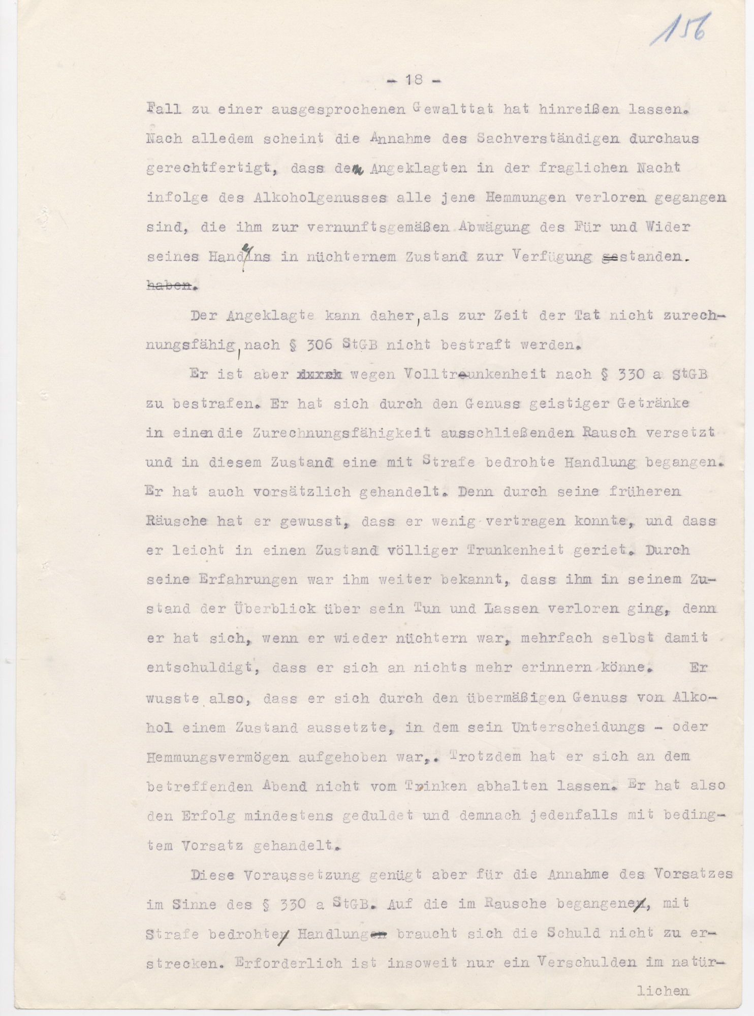 Urteil des Landgerichts Kassel in der Strafsache wegen der Brandstiftung der Synagoge in Fulda im November 1938, Fulda, 15. Juni 1950