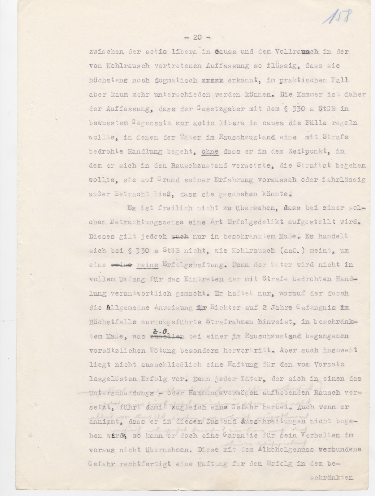 Urteil des Landgerichts Kassel in der Strafsache wegen der Brandstiftung der Synagoge in Fulda im November 1938, Fulda, 15. Juni 1950