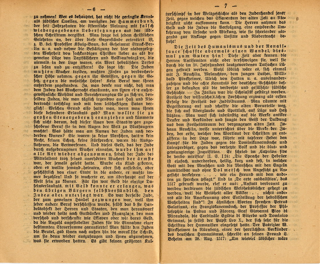 "Juden, Weltkrieg, Revolution" von Bruno Lange aus dem Jahre 1919