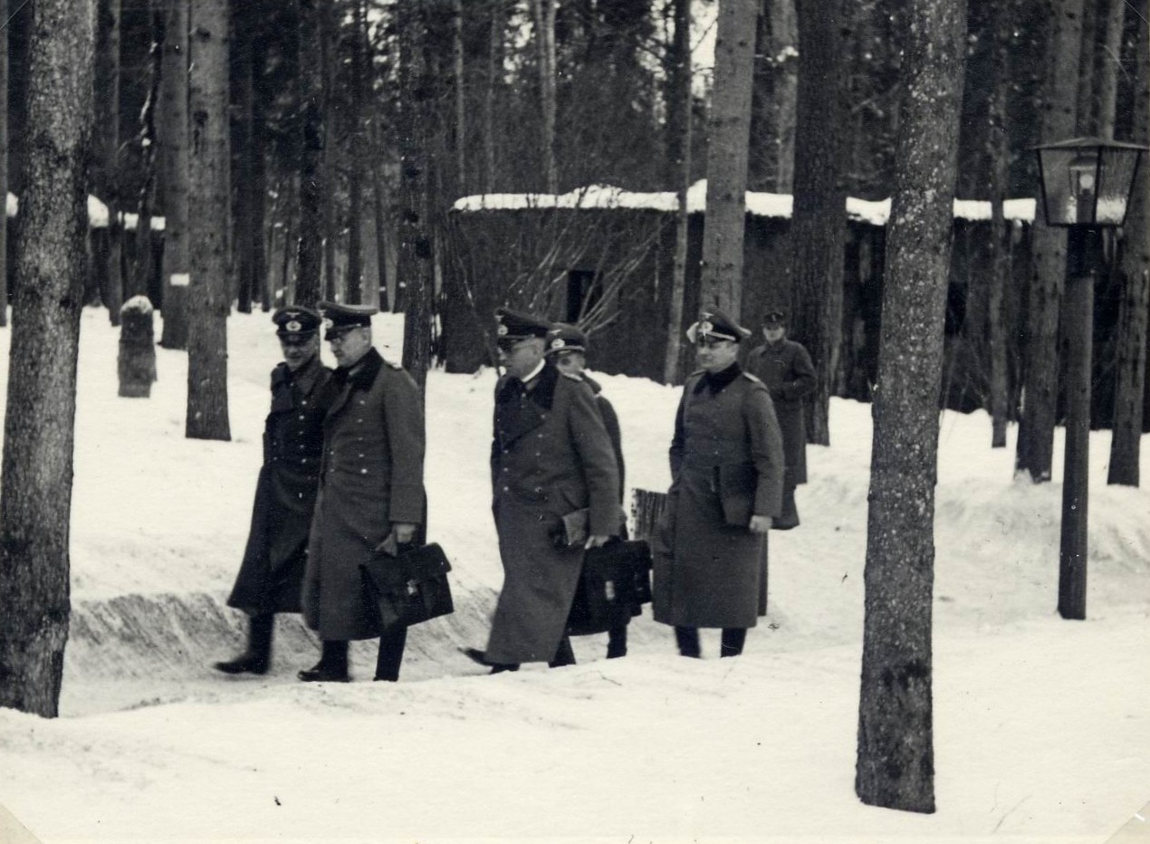 Bilder von General Erich Fellgiebel - Mauerwald 1941ff.
