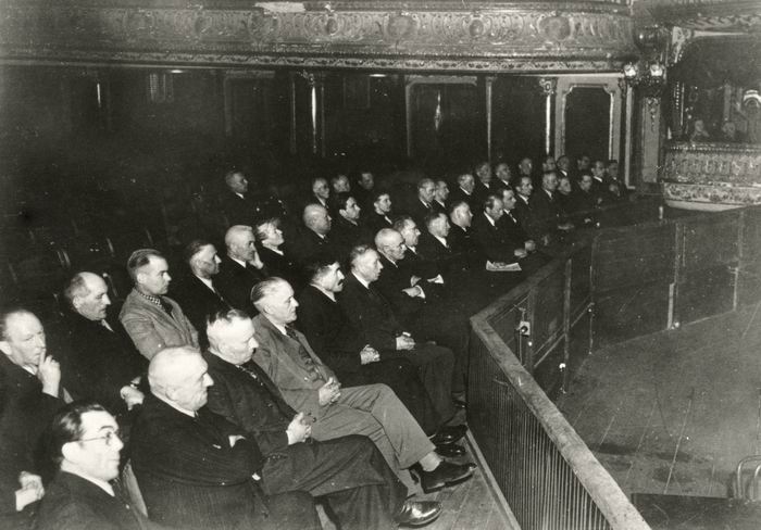 Foto: Konstituierende Sitzung des Beratenden Landesausschusses am 26. Februar 1946