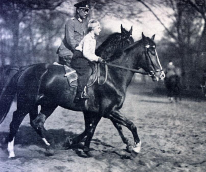 Bilder von Erich Fellgiebel mit Pferden