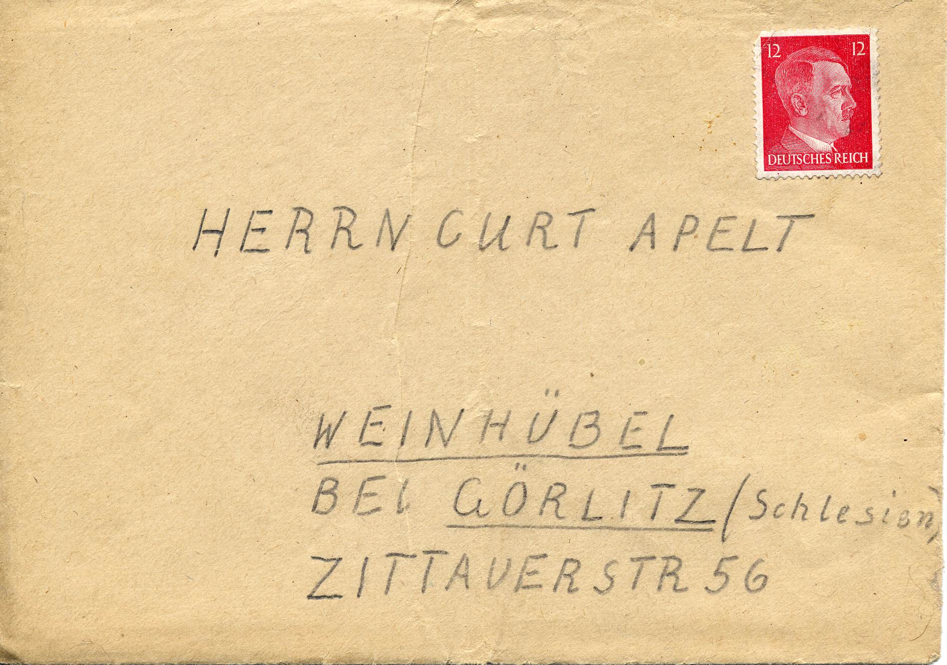 Glückwünsche General Erich Fellgiebel zum Geburtstag seiner Tochter Susanne aus der Gestapo-Haft , vor dem 02. September 1944