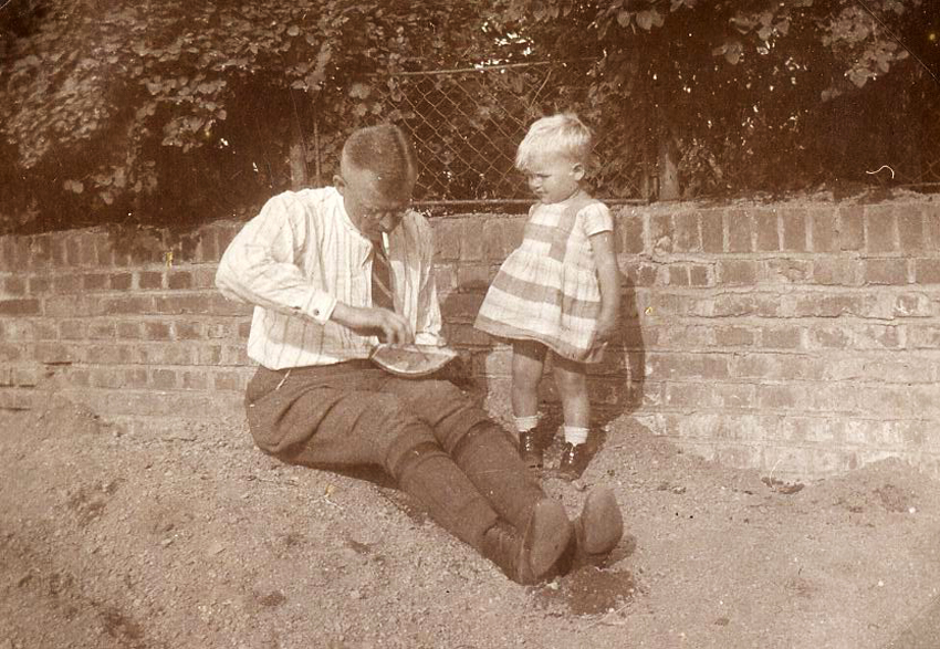 Bilder von Erich Fellgiebel mit seiner Tochter Susanne