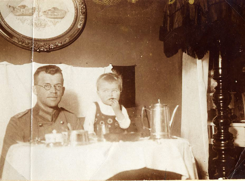 Bilder von Erich Fellgiebel mit seiner Tochter Susanne