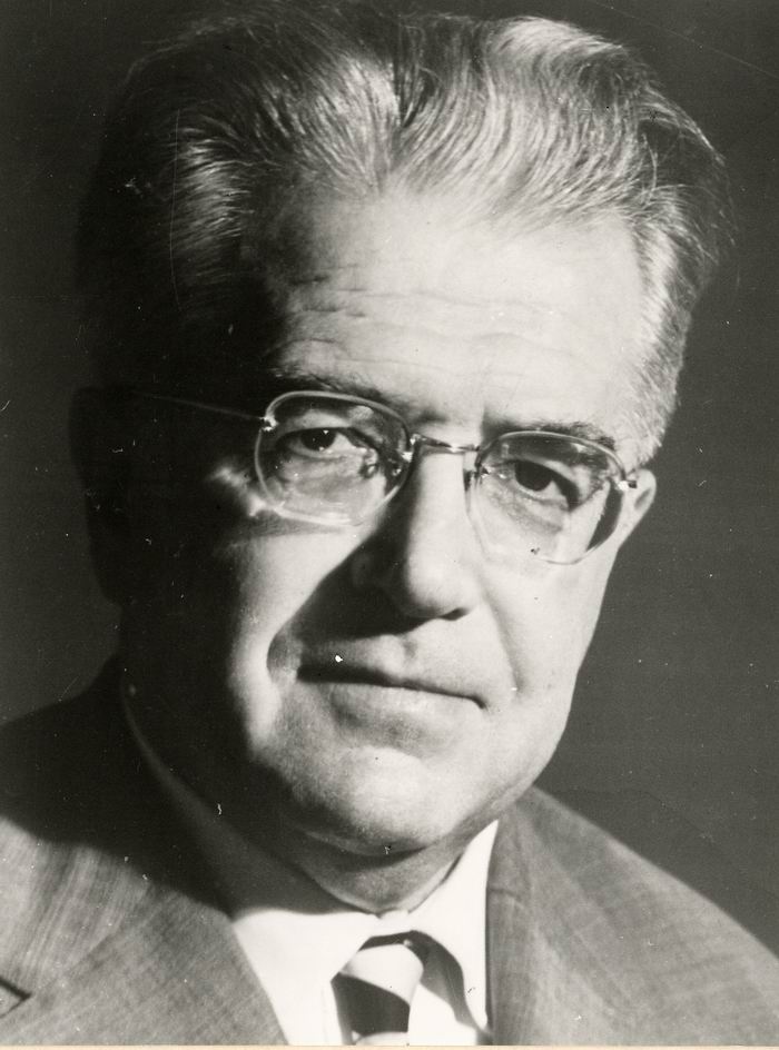 Foto: Autor eines Verfassungsentwurfes Dr. Karl Kanka (CDU)