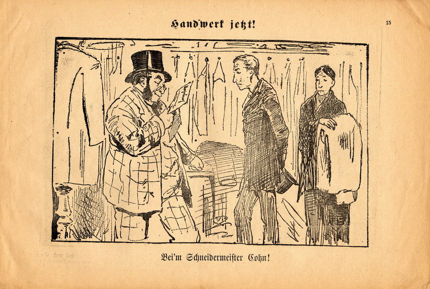 Skizzenbuch der Wahrheit. Verlag M. Schulze, Spezialbuchhandlung für antisemitische Literatur Berlin 1885
