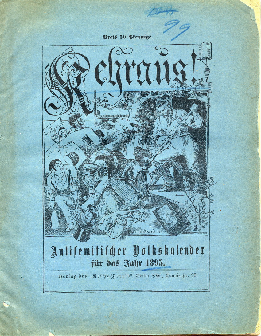 Kehraus. Antisemitischer Volkskalender für das Jahr 1895