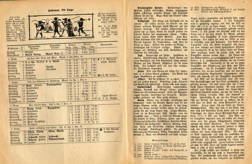 Kehraus. Antisemitischer Volkskalender für das Jahr 1895