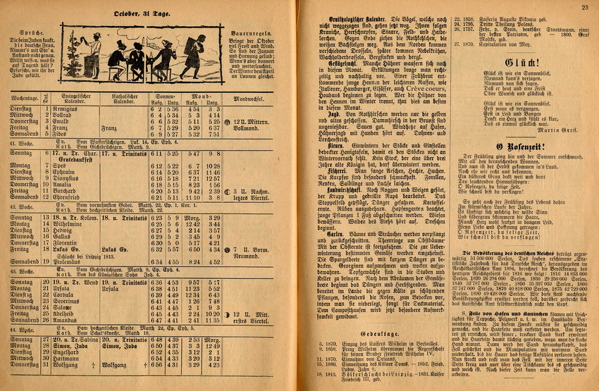 Kehraus. Antisemitischer Volkskalender für das Jahr 1895